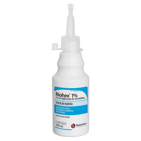 CLOREXIDINA 1% AQUOSA 100ML - RIOQUIMICA
