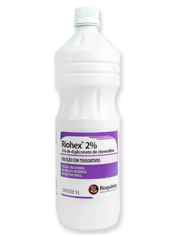 CLOREXIDINA 2% DEGER 1000ML - RIOQUIMICA