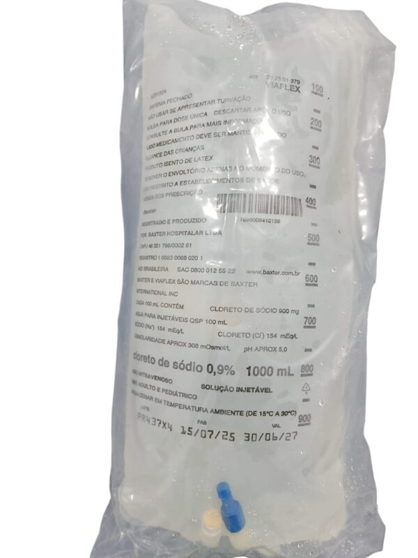 SORO FISIOLÓGICO 0,9% 1000ML BAXTER