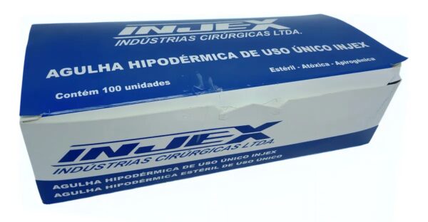 AGULHA 25X0,6 CX/100 - INJEX
