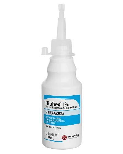 CLOREXIDINA 1% AQUOSA 100ML - RIOQUIMICA
